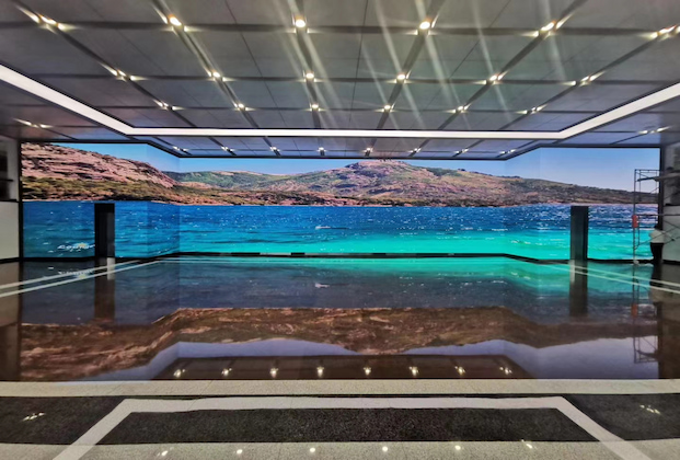 أكثر من 600 متر مربع من قاعة المؤتمرات الداخلية P4 في حكومة منطقة لاسا، التبت