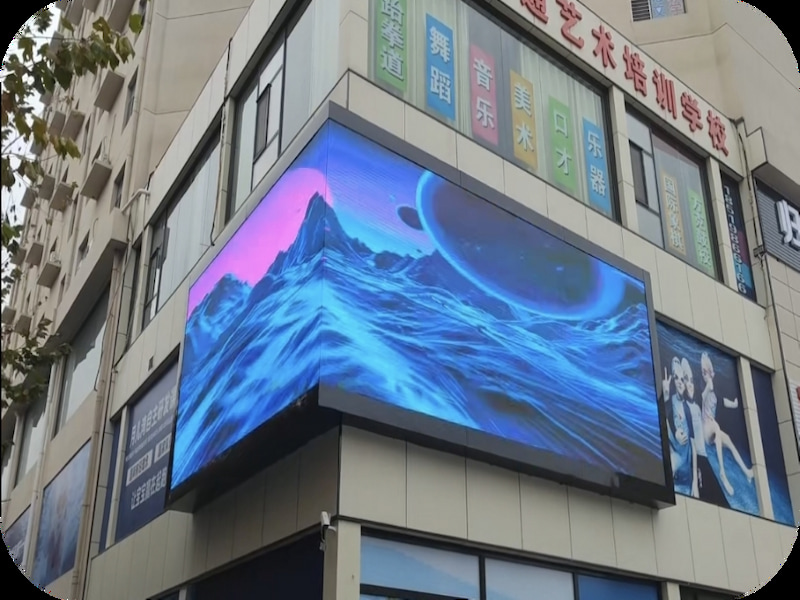 Outdoor Full Color LED Display Wall case