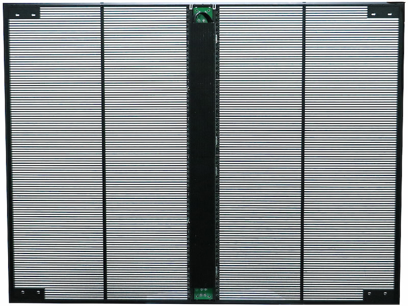 شاشة LED شفافة ذات سطوع ووضوح استثنائيين