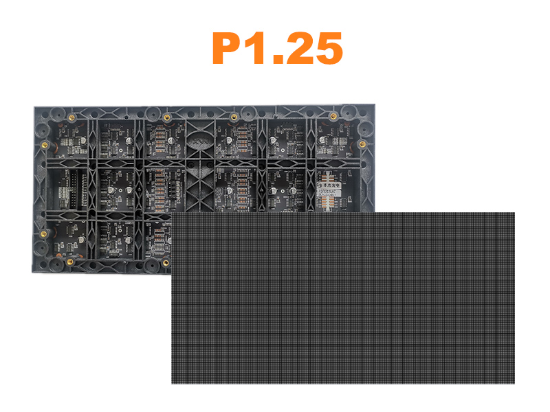 شاشة SMD كاملة الألوان P1.25 داخلية