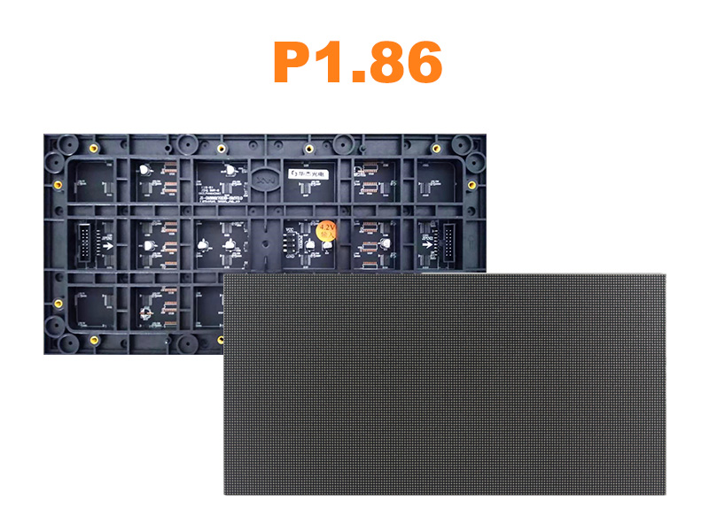 وحدة إضاءة LED داخلية SMD P1.8604 كاملة الألوان