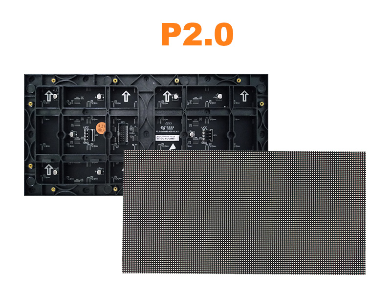 وحدة إضاءة LED داخلية SMD P2 كاملة الألوان