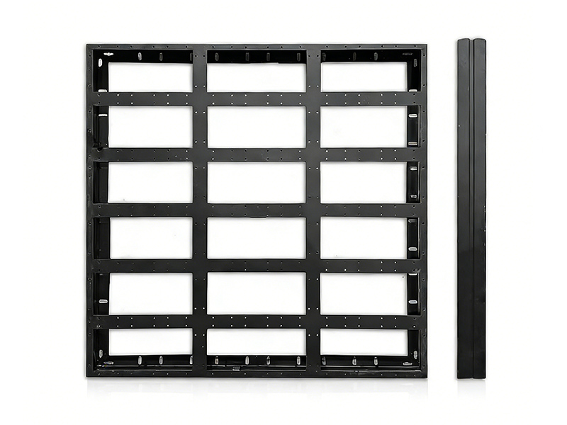 Simple metal frame for led display module